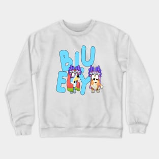 Bluey Funny Animated Movie Crewneck Sweatshirt